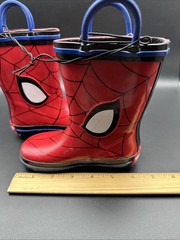Marvels Spider-man Waterproof Boots Toddler Size 5/6 See Photos And Description