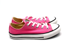 CONVERSE CHUCK TAYLOR ALL STAR 3J238 PINK WHITE CANVAS CASUAL LITTLE KIDS SHOE
