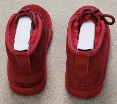 UGG Neumel II Chukka Boots Suede Big Kids Size 3 Samba Red 1017320K New