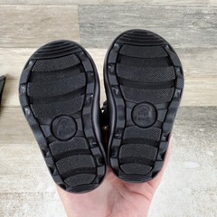 Kamik Snowbug 7 Kids Winter Boots Sz 6 Black Lined Waterproof Adjustable Strap