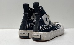 Converse UNT1TL3D Not a Chuck Black White Orange High Top Sneakers Kid’s Size 7