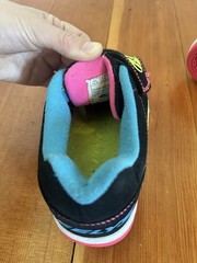 Heelys Size 4 Kids Sneakers Colorful Black Yellow Pink Blue