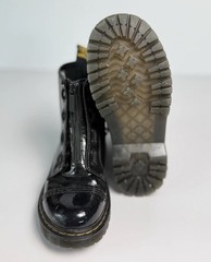 Dr. Martens Sinclair Bex Patent Leather Boots Black Youth US Size 2