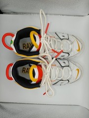 Nike Air More Uptempo Rayguns White/Orange Yellow Kids Youth Size 12C
