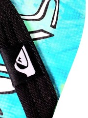 Quiksilver Kid’s Flip Flops Size 1 Molokai Layback II Blue Green Graphic NWT