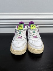 Nike Air Force 1 LV8 PS ‚Just Do It! – White Black Vivid Purple – Youth Size 7