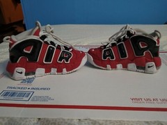 Nike Air More Uptempo (PS) ‘Bulls’ Varsity Red/White-Black Size: 11C: DB2874-600