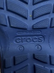 CROCS HANDLE IT BLUE WATERPROOF RAINBOOTS No. 12803 CHILD’S SIZE C8