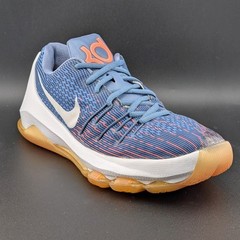Nike KD 8 Away-Ocean Fog Midnight Navy-Kids Size 6Y 749375-414 Authentic Durant