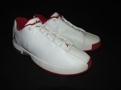 Nike 2005 Jordan 23 TE2 Advance Low White Leather Sneakers Shoes Youth US 5.5