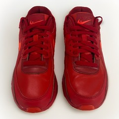 Nike Air Max 90 University Red “Triple Red” Sz 6.5Y DH0149-600 City Special CHI