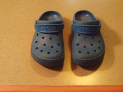 Crocs Classic Clog Kids Clogs Blue Shoes SIZE C12 Iconic Comfort