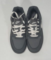 Nike Delta Force Gray Leather Athletic Sneakers Trainers Shoes Youth Size 6.5Y