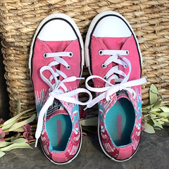 Converse Chuck Taylor All Star Paint Splatter Sneaker 647625F Youth Kids Size 3