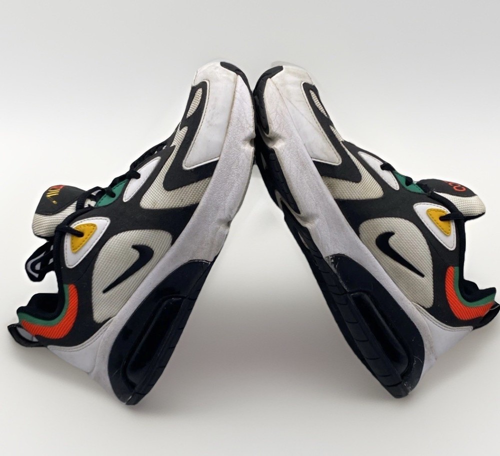 Nike Air Max 200 GS “White/Black/Red/Yellow” Youth Shoes – Sz 5.5Y (AT5627-100)