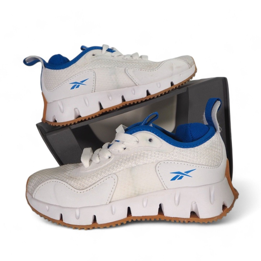 Reebok Zig Dynamica Running Shoes White / Blue Youth 13