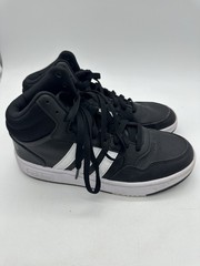 Adidas Hoops Mid J Black/White GW0402 Youth Size 6