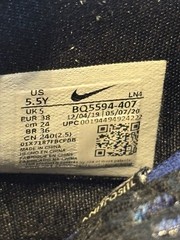 Nike LeBron 17 Size 5.5Y Mid Constellations Youth