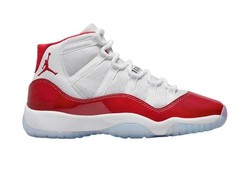 Jordan 11 High Retro Cherry Red 2022 PS Preschool Youth Nike Sz 3 378039-116