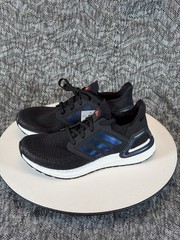 Adidas UltraBOOST 20 J Kids Sneaker size 7 Black Blue Metallic