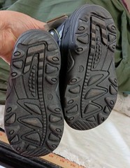 KAMIK Snowbug Insulated Waterproof Boots Toddler Sz 8 Camo Gray White Faux Fur