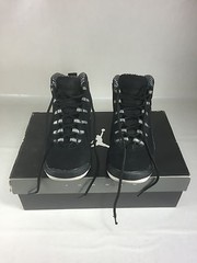 Nike Air Jordan Retro 10, X „Stealth“ Black/White/Gray Size 4Y {310806-003}