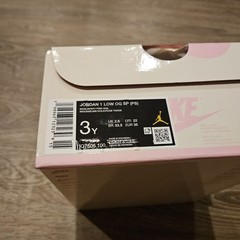 Nike Air Jordan 1 Retro Low OG SP Travis Scott ‚Shy Pink‘ (PS) Size 3Y