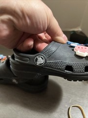 Crocs Child’s 10 With Stitch And Other Croc Charms See Pictures