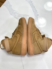 Nike Air Jordan 1 High GS Flax Wheat Low Mid 807617-200 Youth GS 6Y