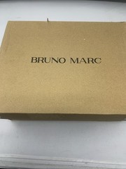 Bruno Marc Winter Boots Kids US 6 Black Leather Moc Toe Ankle Adjustable Strap