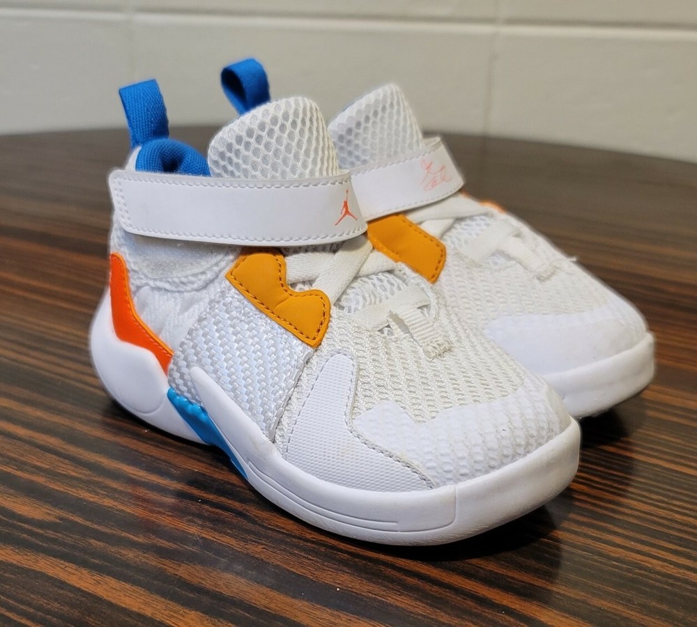 Nike Jordan Why Not Zer0.2 OKC Home PS Preschool AT5720-100 Size 8C