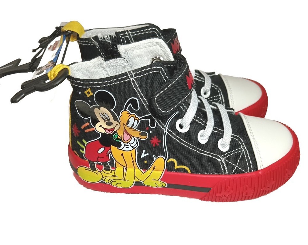 Disney Junior Sz 7 Mickey Mouse High top NWT
