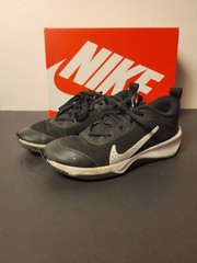 Nike Omni Multi-Court GS Black White SZ 5Y Big Kids Volleyball Shoes DM9027-002