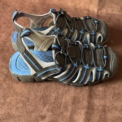 Eddie Bauer Ethan Kids Black Blue Closed Toe Hiking Sandals Water Shoes Size 13