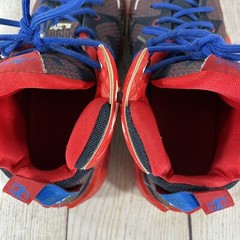 NIKE LEBRON JAMES 12 XII SUPERMAN RED BLUE Shoes 685181 601 KIDS BOYS 6Y