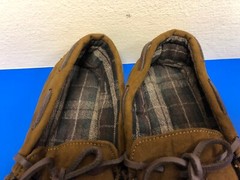 Target Big Kids Moccasin Brown Slippers Size L US 4/5