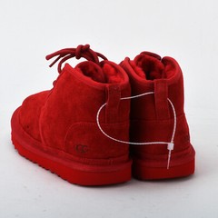 UGG Classic Big Kids NEUMEL Boots Samba Red Winter Warm Shoes US 6 EU 38 UK 5