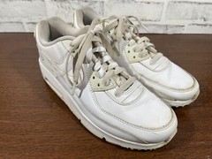 Nike Air Max 90 White Athletic Sneaker Shoes – CD6864-100 Kid’s US Size 6.5Y