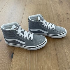 Vans Shoes Sneakers Little Kids 12 SK8-Hi Suede Pure Grey 508731 Light Grey