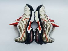 Nike Air Max Plus TN Script Swoosh (GS) Youth’s Sneakers Size 3.5 White