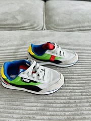 Puma Youth Boys Black, Blue, Grey,Red, Yellow Sneakers Casual Shoes Kids Size13