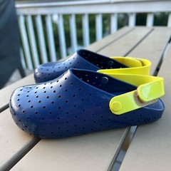 Mini Melissa Slip On Clogs With Cushion Soles Size 10