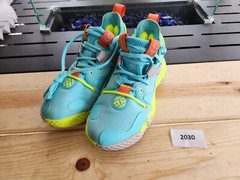 Adidas Harden Vol. 6 J Pulse Aqua Solar Yellow Kid’s Basketball Shoes GV8773 6.0