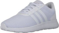 ADIDAS KIDS UNISEX LITE RACER RUNNING SHOES SNEAKERS sz 11.5 K FTW WHITE BC0074