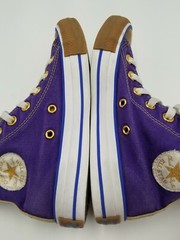 Converse Chuck Taylor Hightop Gold Toe Shoe Unisex Boys 3.5 Girls 5.5