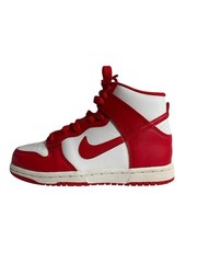 Nike dunk High GS Youth Shoes 12C University Red And White DD2314-106
