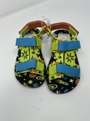 Mini Melissa Ping Pong Fabula Print Sandals Little Kids