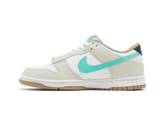 Dunk Low Split Seam White Tan Mint Size 5 Y, 7 Y (New)