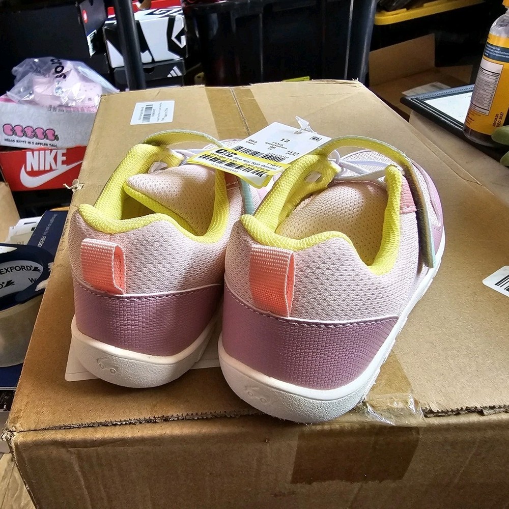 See Kai Run Basics Pink Colorblock Mesh Low Top Sneakers Kids US 12 1133