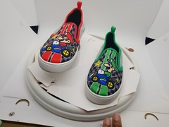 Mario Kart Super Mario Bros Slip on Shoes Sneakers Unisex Youth Size 13 Child